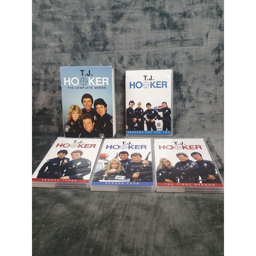 T.J. HOOKER: The Complete Series Seasons 1-5 (DVD, 21-Disc) Box Set